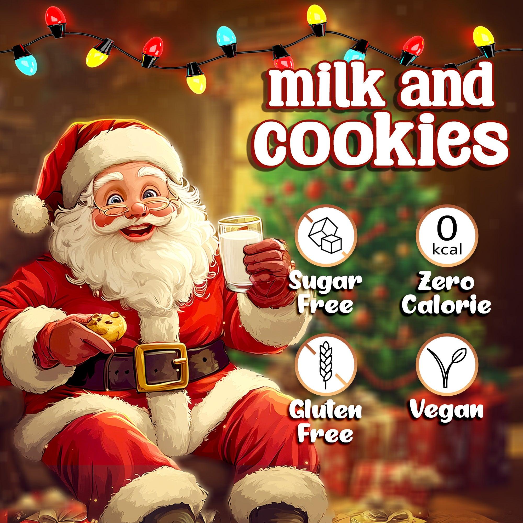 Holiday Christmas Milk & Cookies 10 Pack