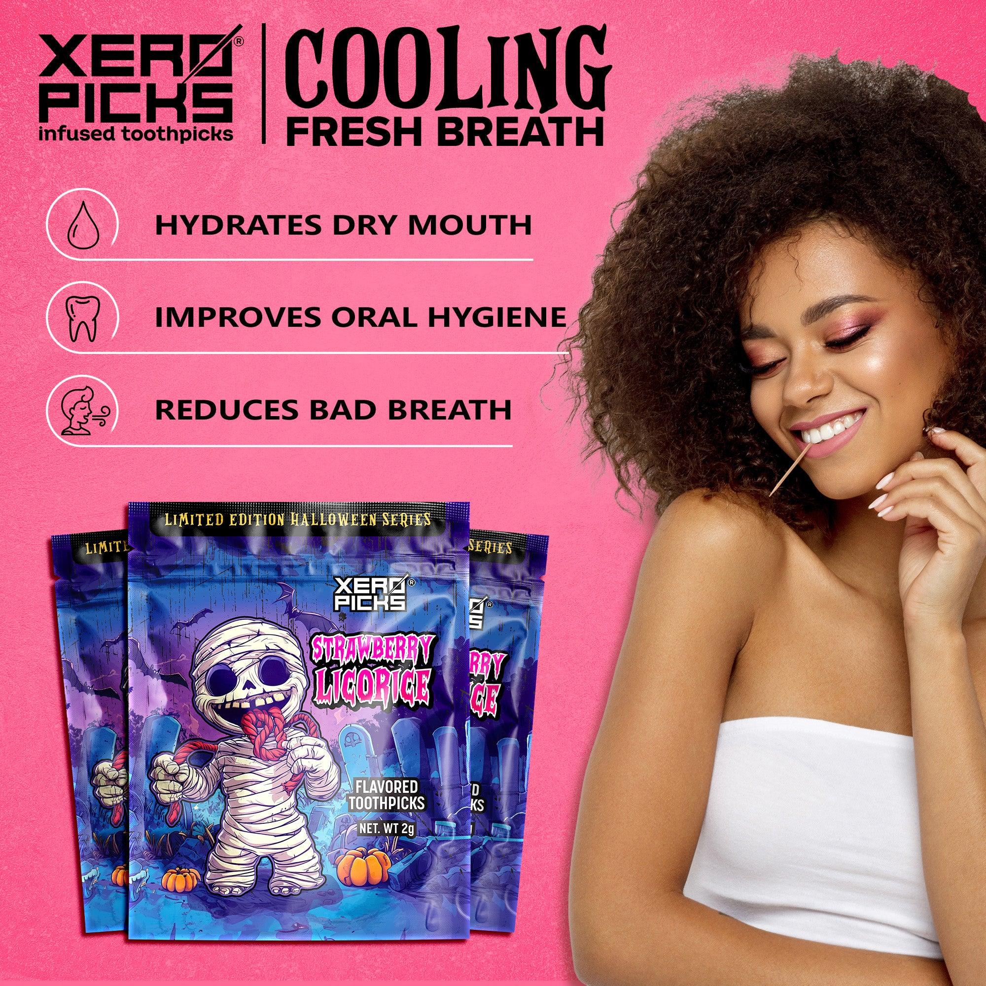 Xero elige dulces de Halloween: regaliz de fresa