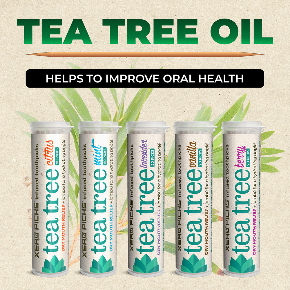 Xero Picks® Tea Tree infused toothpicks