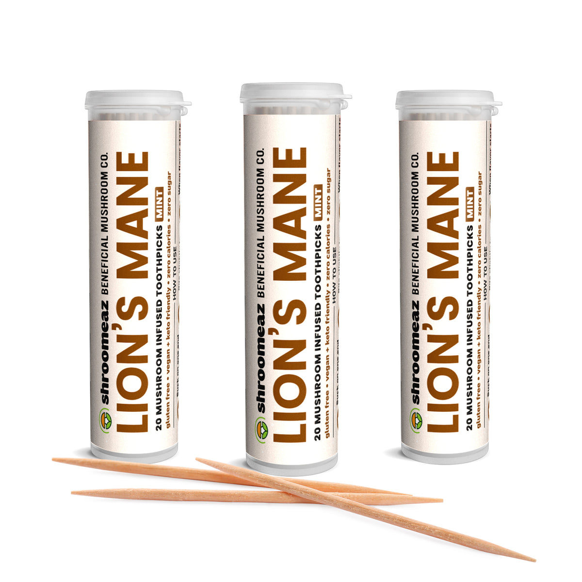 Shroomeaz Lions Mane 3 Pack