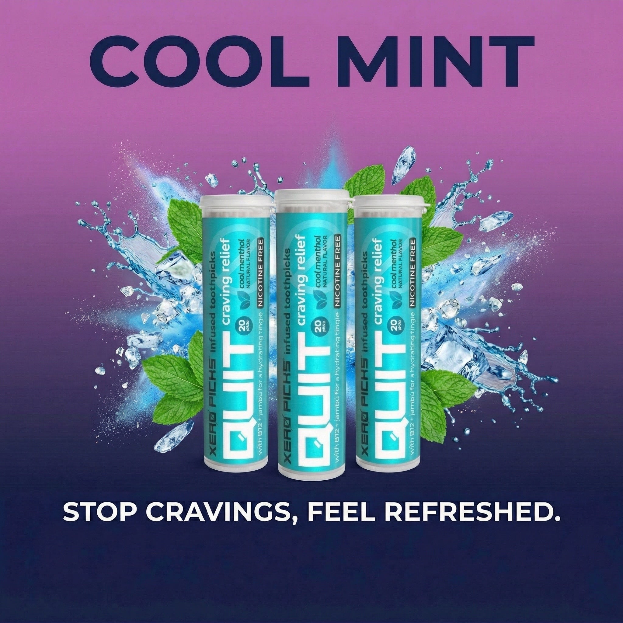 Quit Cool Mint 3 Pack