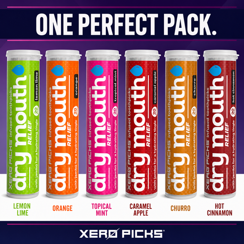 Dry Mouth relief Variety 6 Pack