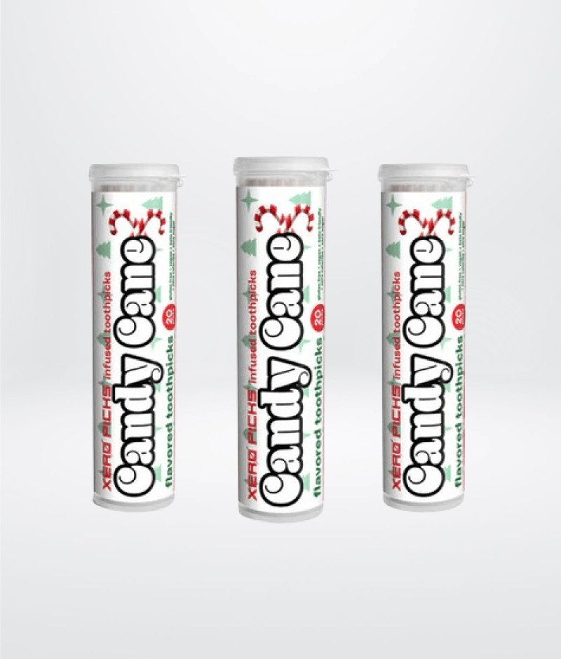 Xero Picks Holiday - Christmas - Candy Cane - 3 pack