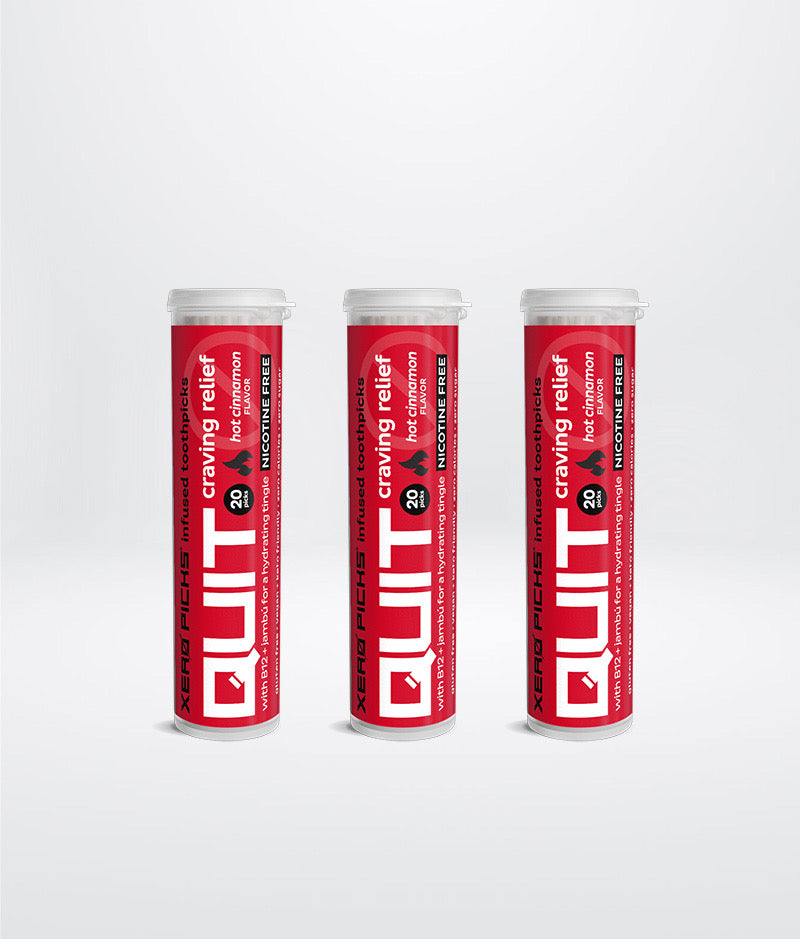 Quit Hot Cinnamon 3 Pack