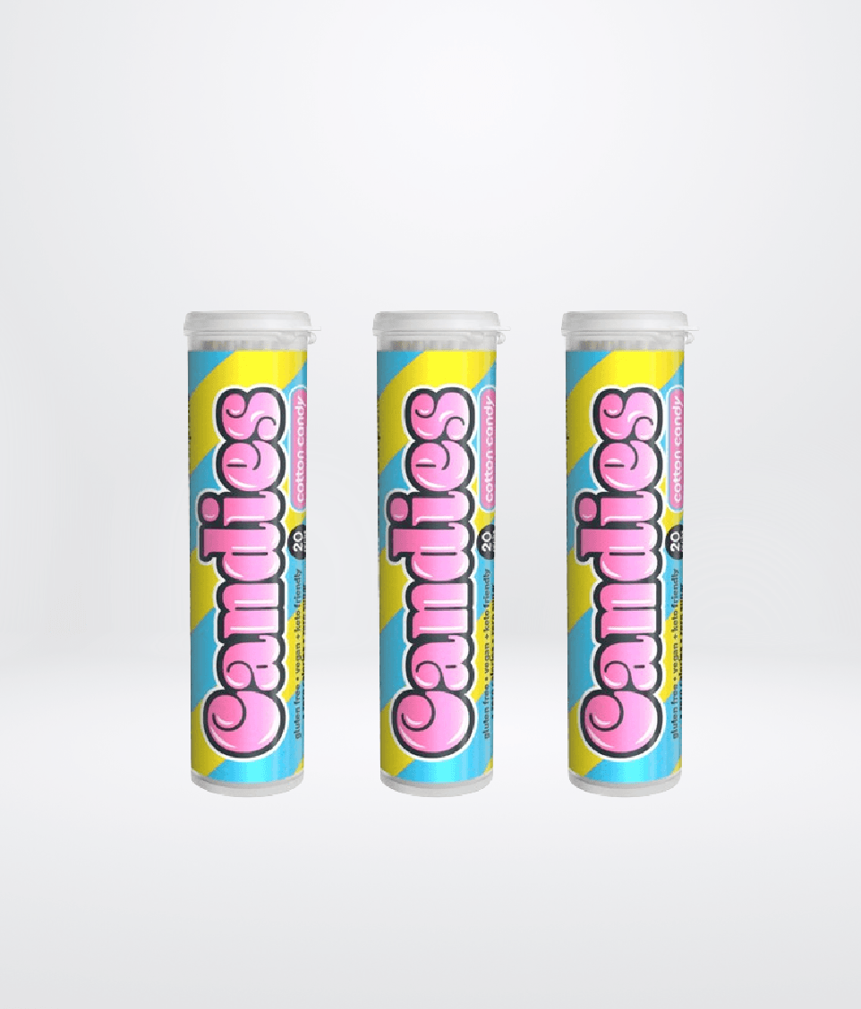 Candies Cotton Candy 3 Pack