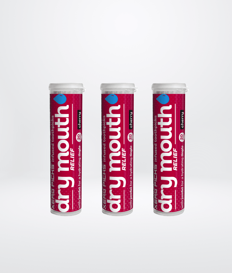 Dry Mouth relief Cherry 3 Pack