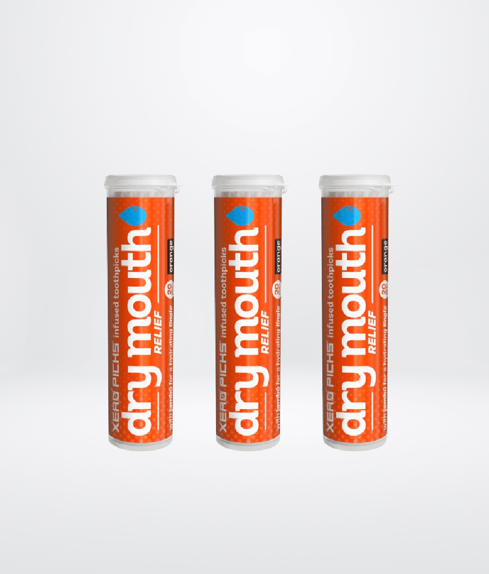 Dry Mouth relief Orange 3 Pack
