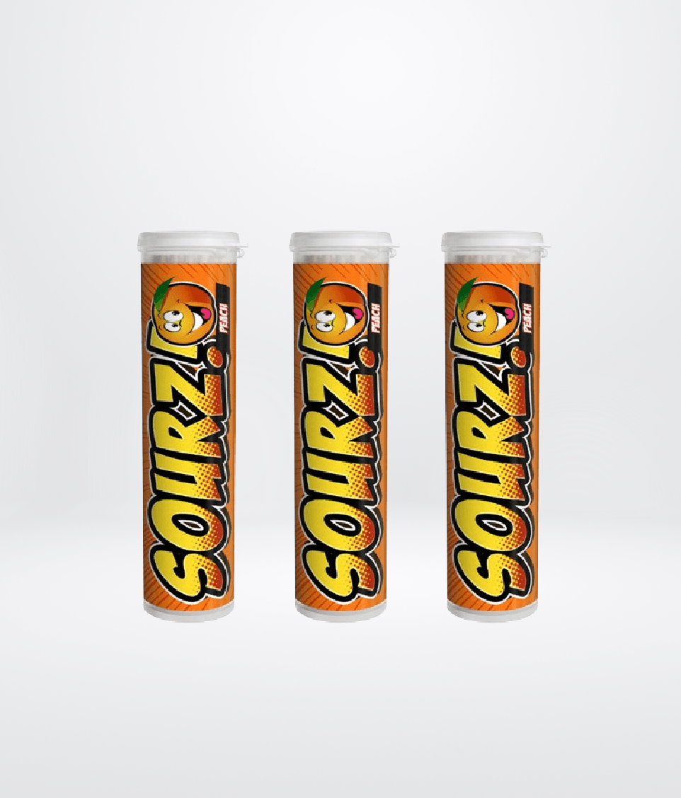 Sourz Peach 3 Pack