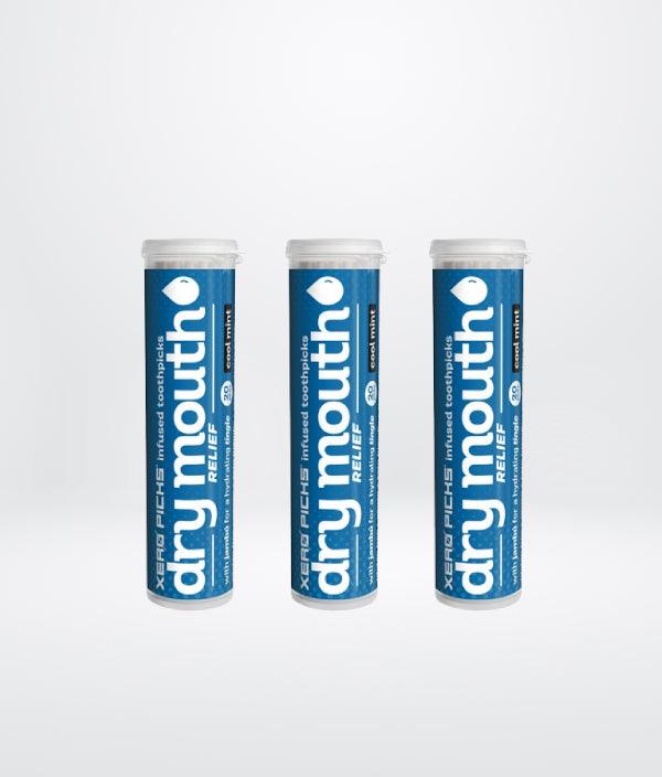 Dry Mouth relief Cool Mint 3 Pack