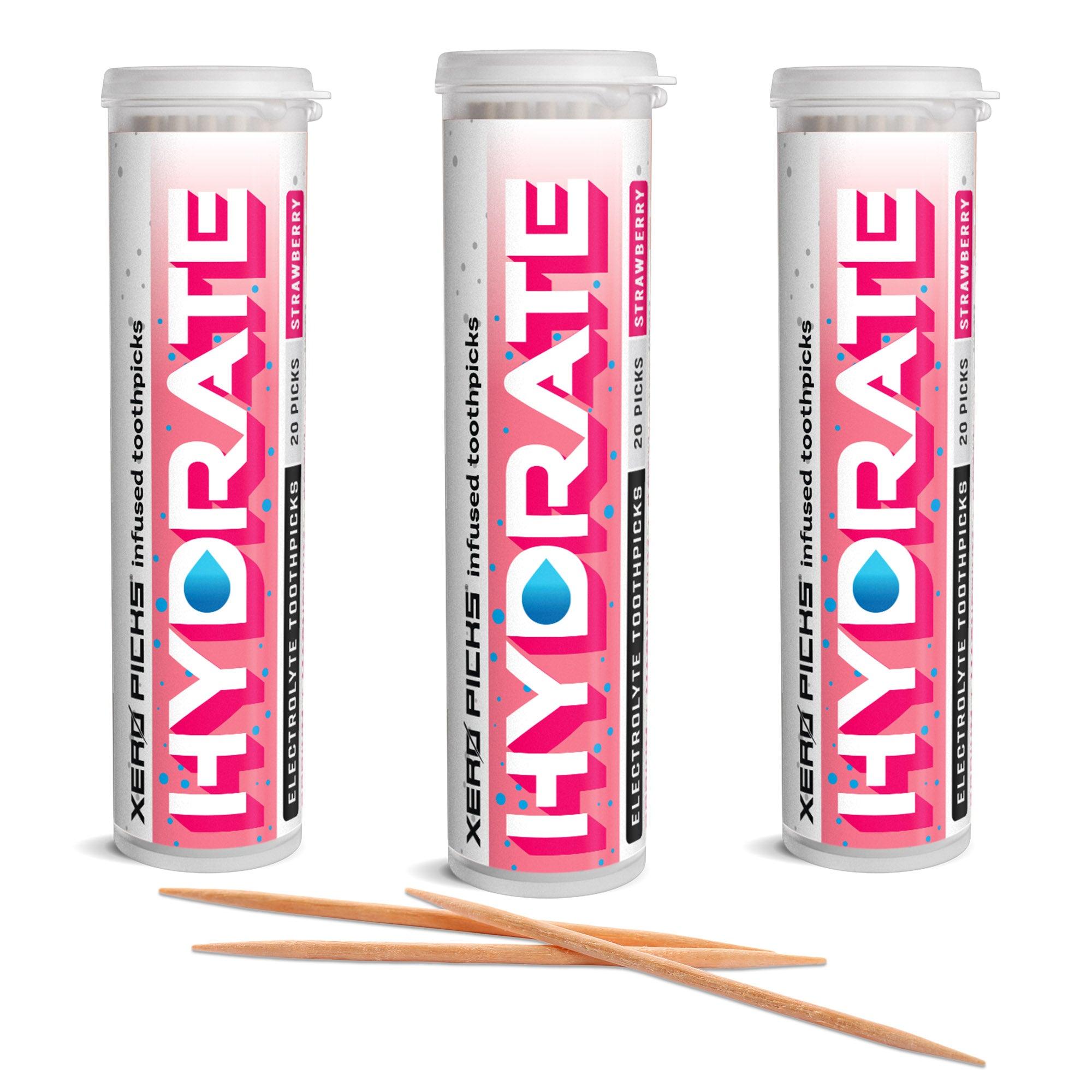 Hydrate Strawberry 3 Pack
