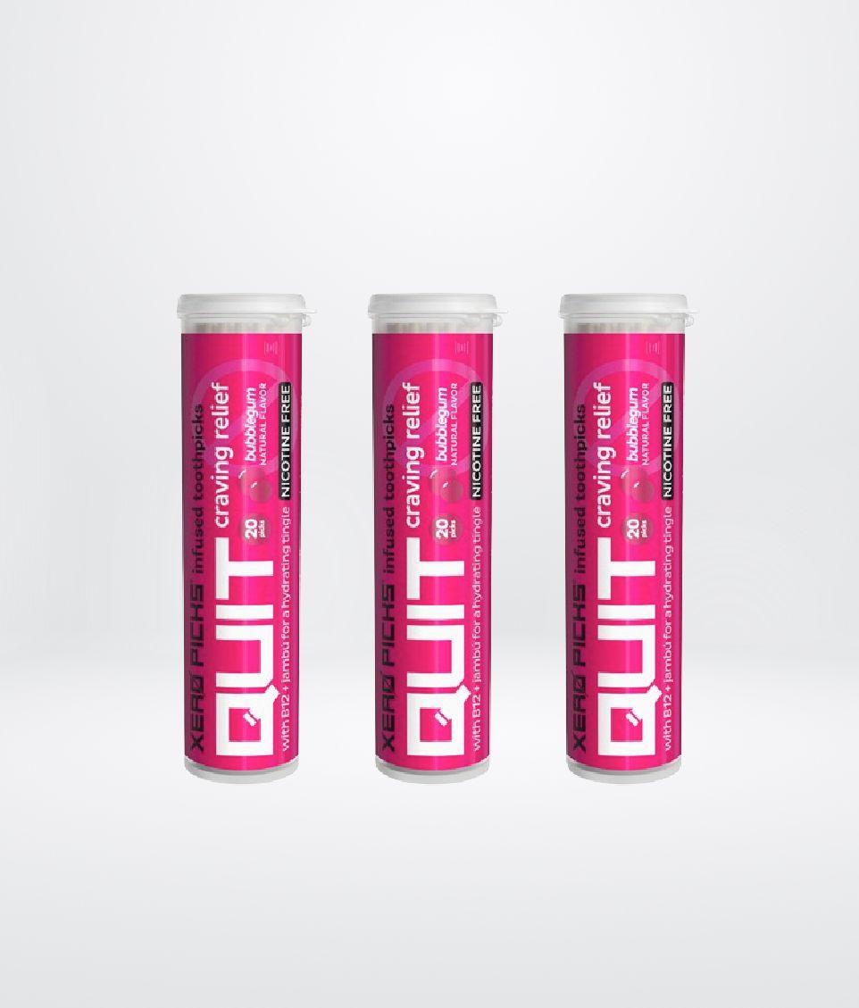Quit Bubblegum 3 Pack
