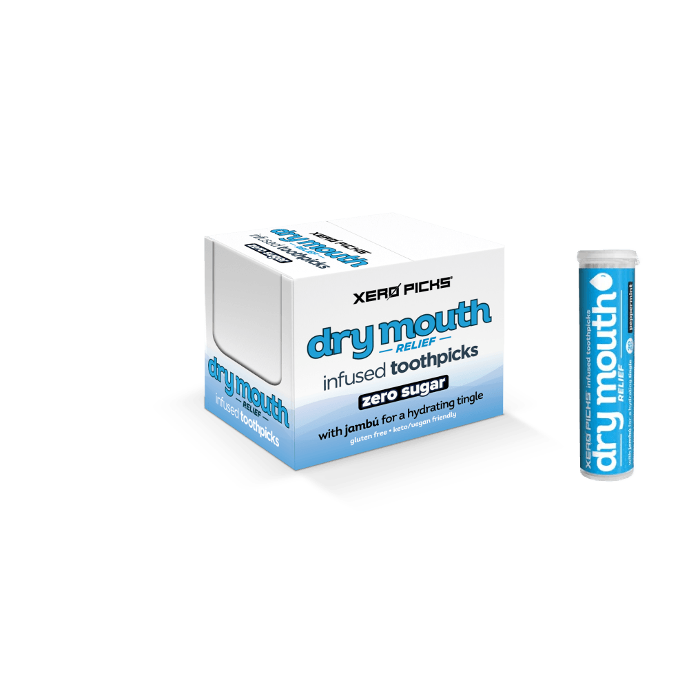 Wholesale Dry Mouth 12 ct tube Case - Xero Picks