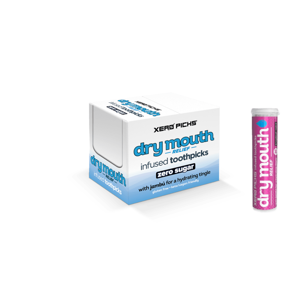 Wholesale Dry Mouth 12 ct tube Case - Xero Picks