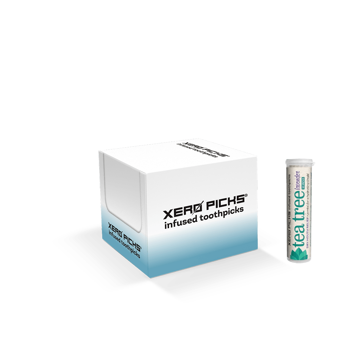 Wholesale Tea Tree 12 ct tube Case - Xero Picks