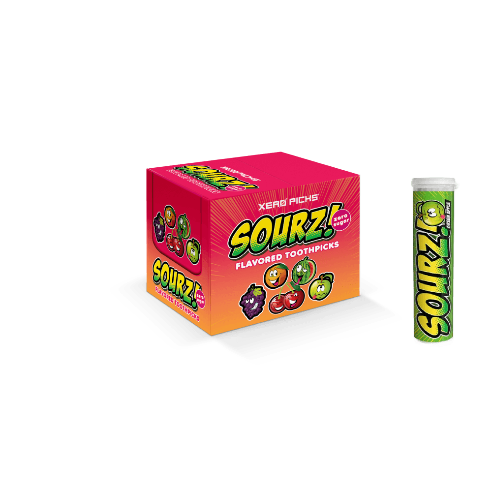 Wholesale Sourz 12 ct tube Case - Xero Picks