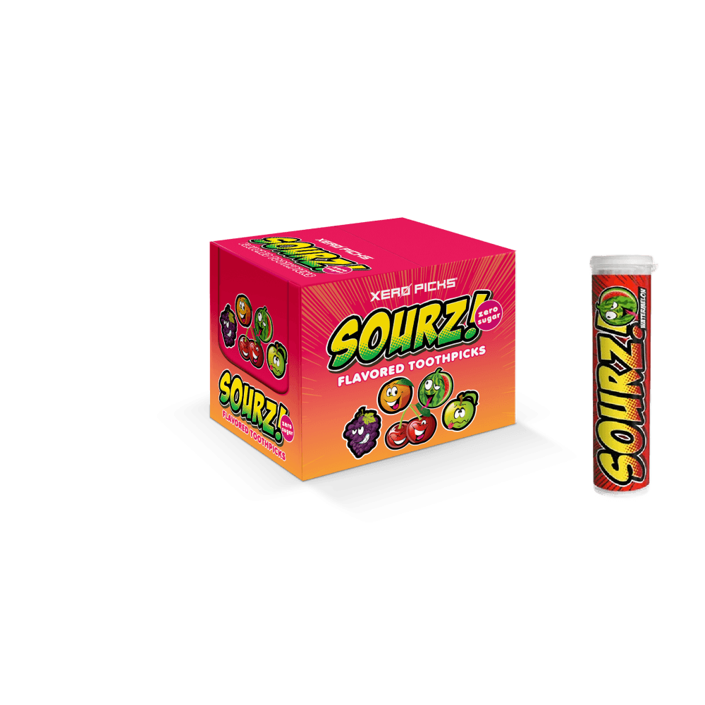 Wholesale Sourz 12 ct tube Case - Xero Picks