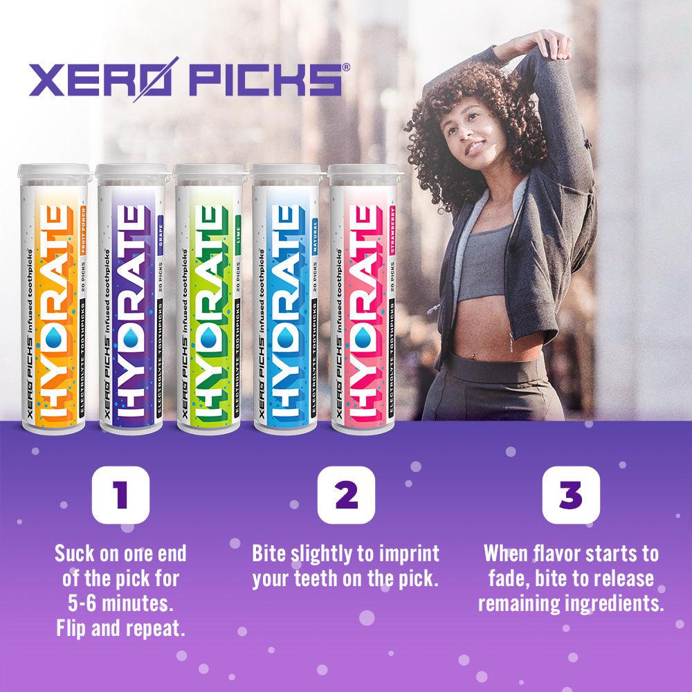 Xero elige bienestar: potencia el cerebro: limonada rosa