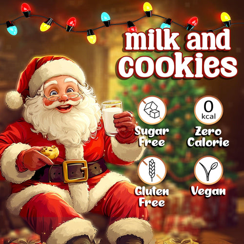 Holiday Christmas Milk & Cookies 10 Pack