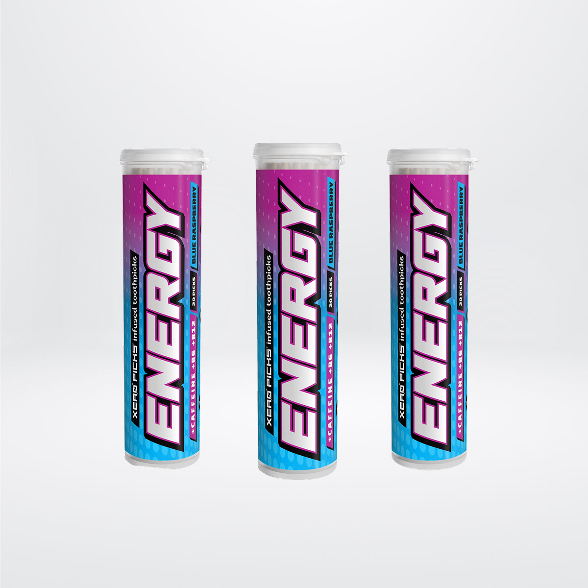 Energy Blue Raspberry 3 Pack