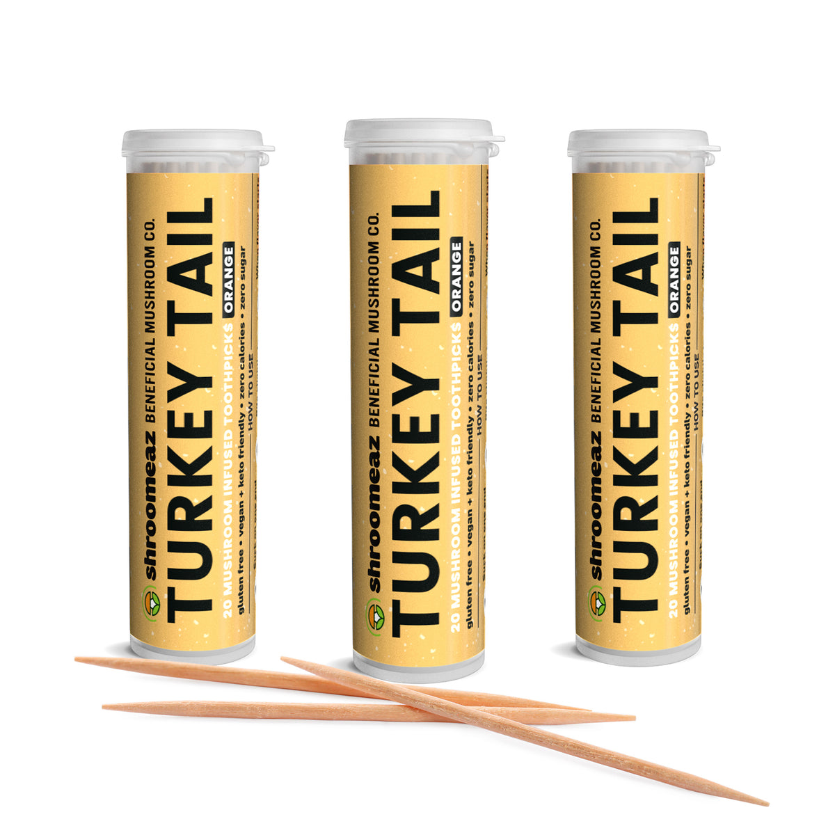 Shroomeaz Turkey Tail 3 Pack