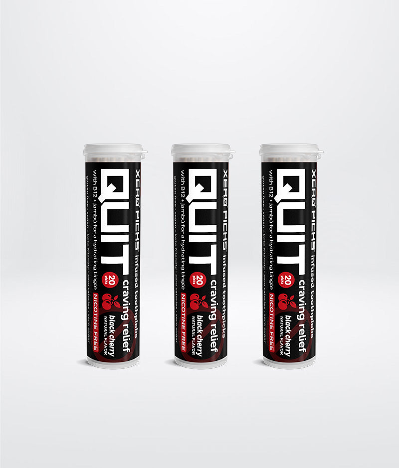 Quit Black Cherry 3 Pack