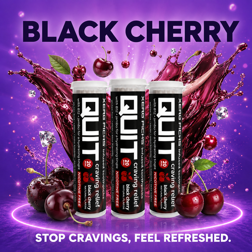 Quit Black Cherry 3 Pack