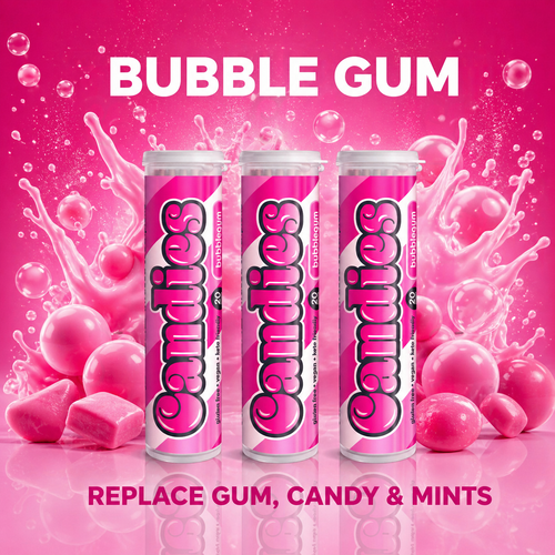 Candies Bubblegum 3 Pack