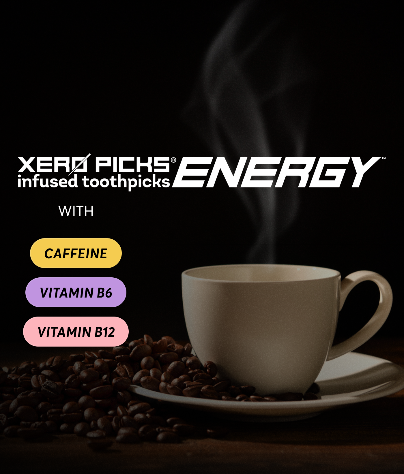 Xero Picks Energy - Blue Raspberry