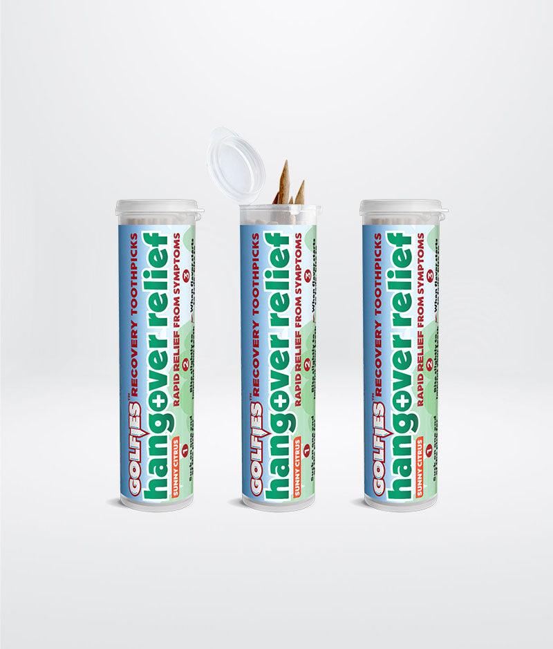 Golfies Hangover Relief Sunny Citrus 3 Pack