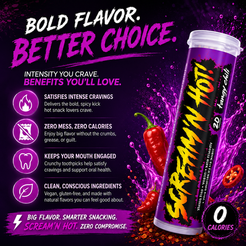 Screamin Hot Tangy Chili 3 Pack