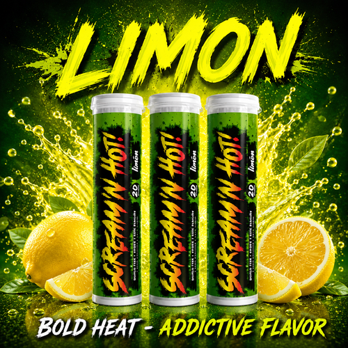 Screamin Hot Limon 3 Pack