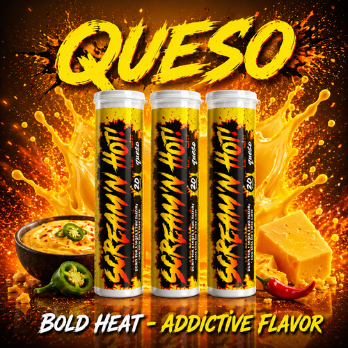 Screamin Hot Queso 3 Pack
