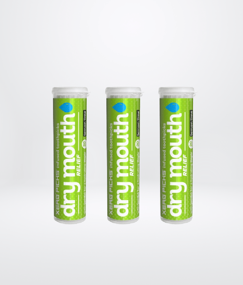 Dry Mouth relief Lemon Lime 3 Pack