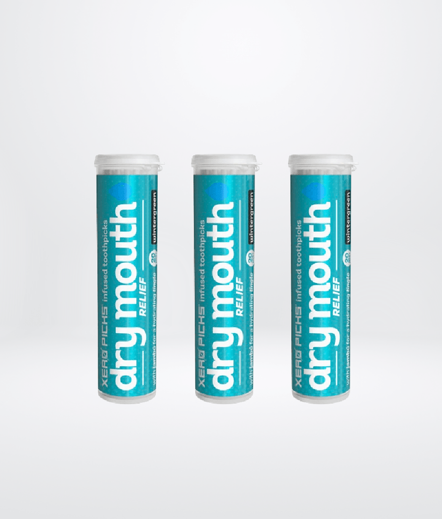 Dry Mouth relief Wintergreen 3 Pack