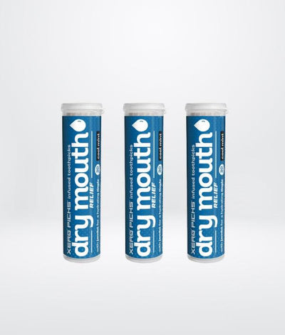 Dry Mouth relief Cool Mint - 3 Pack