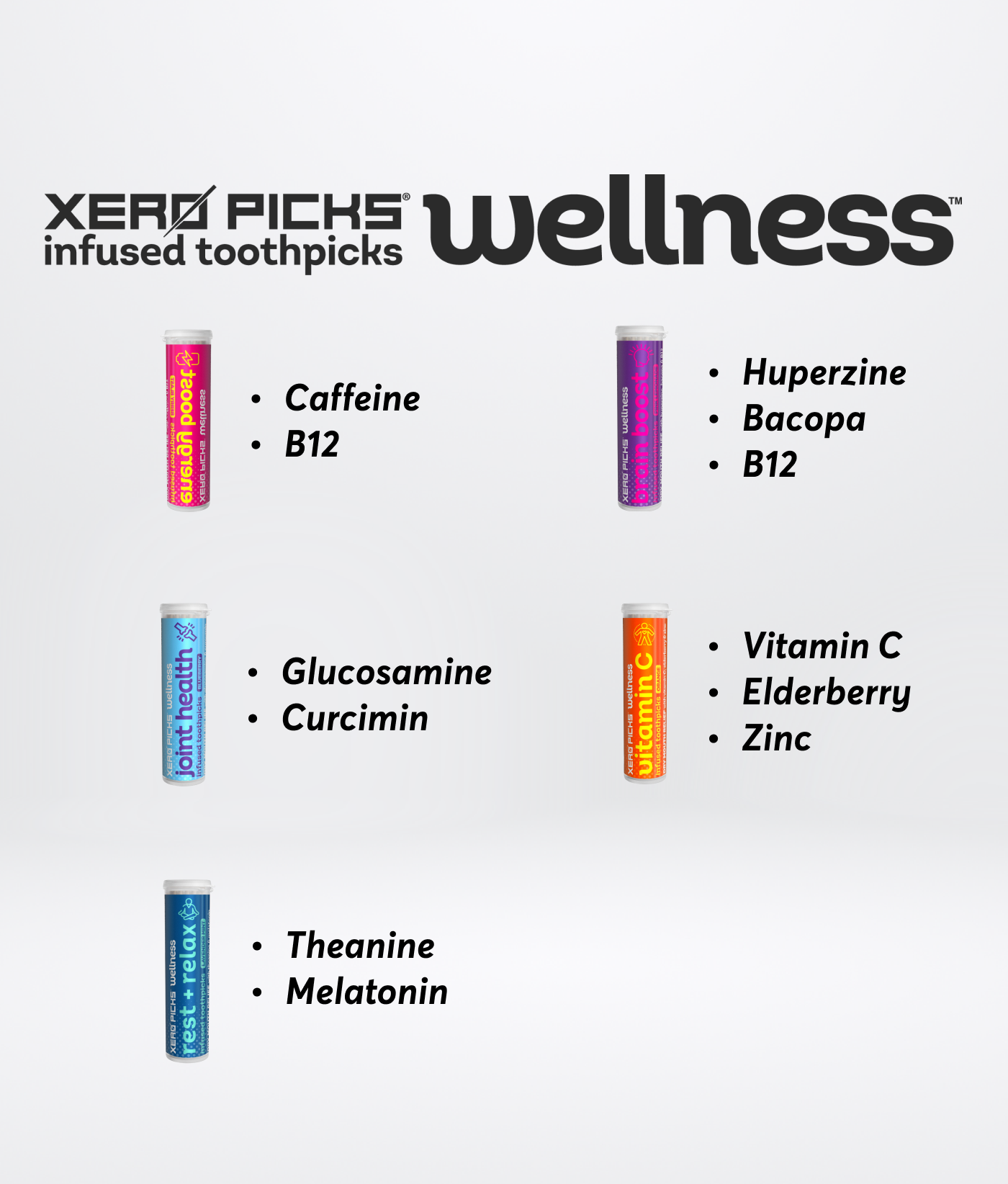 Xero Picks Wellness - Variety 5 Pack