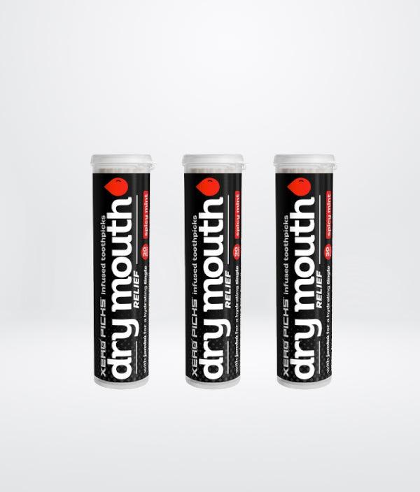 Dry Mouth relief Spicy Mint - 3 Pack