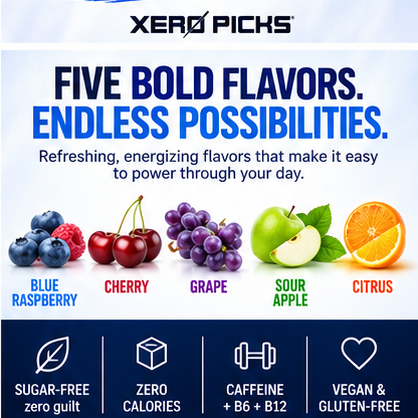 Xero Picks Energy - Paquete variado de 5