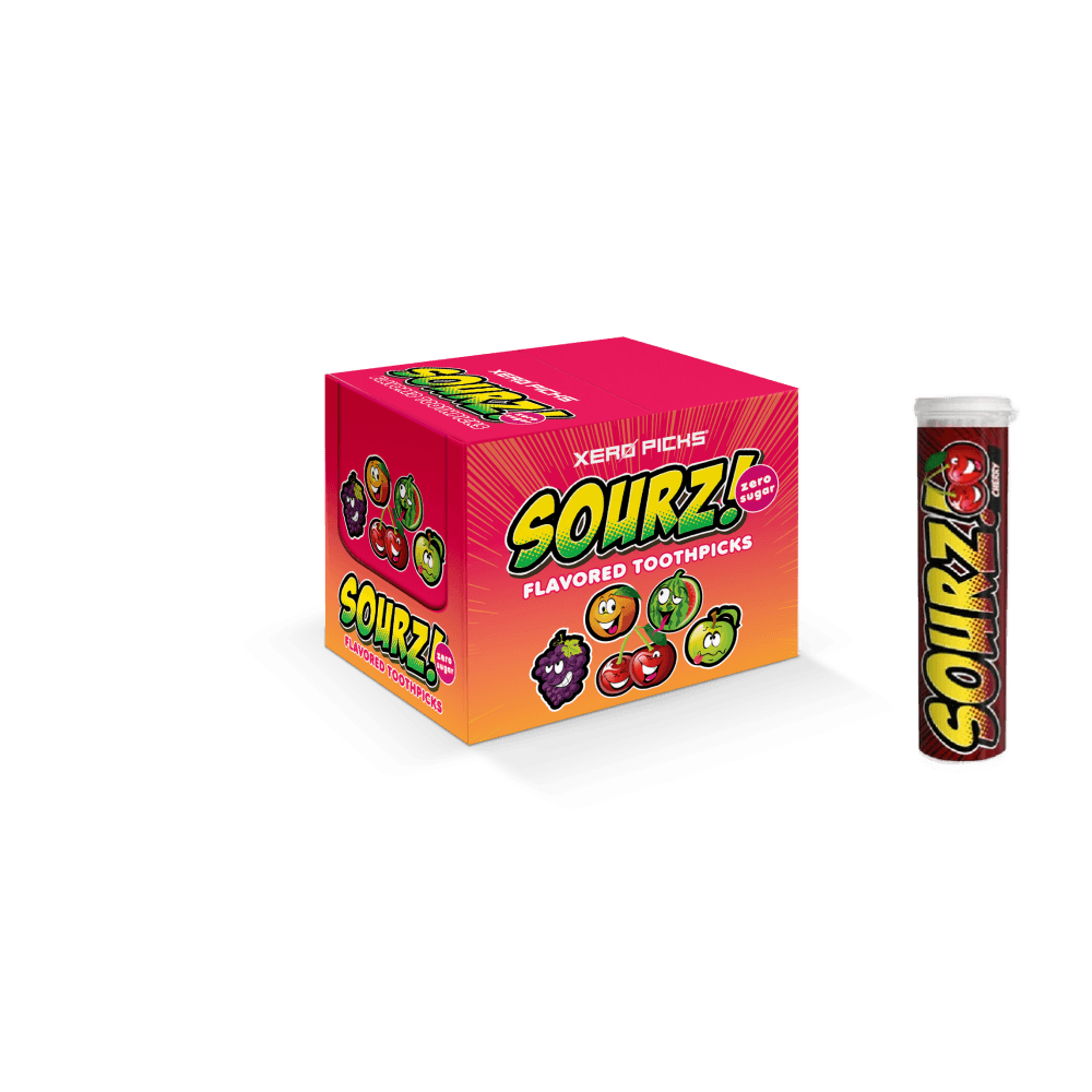 Wholesale Sourz 12 ct tube Case - Xero Picks