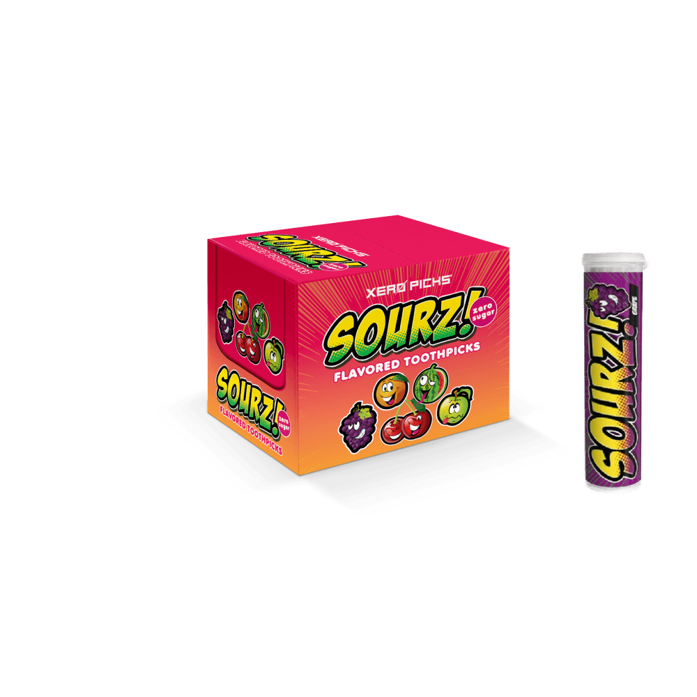 Wholesale Sourz 12 ct tube Case - Xero Picks
