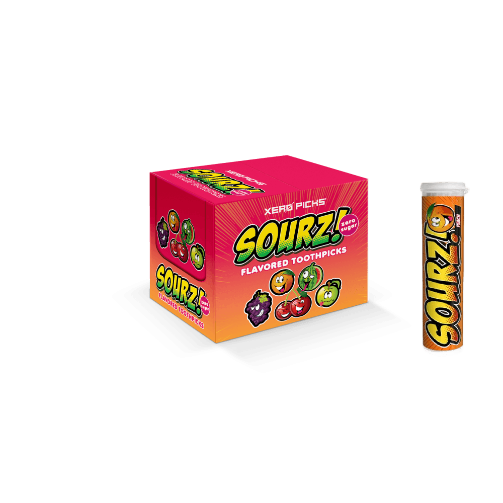 Wholesale Sourz 12 ct tube Case - Xero Picks